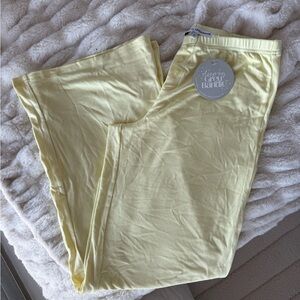 Yellow Sleep Pajama Bottoms